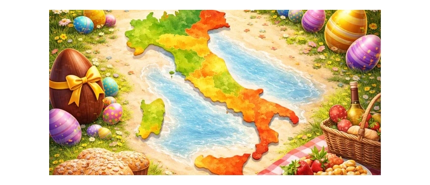 Quanto sentono la Pasqua gli italiani? La classifica regionale tra riti, dolci e scampagnate