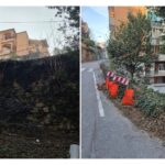 VIA PINDEMONTE: DA MARTEDÌ 7 APRILE INIZIANO I LAVORI DI RIFACIMENTO DEL MURO DI SOSTEGNO