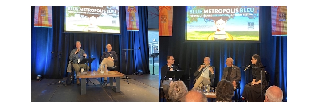 PORDENONELEGGE, IL CURATORE ALBERTO GARLINI OSPITE I GIORNI SCORSI AL FESTIVAL INTERNAZIONALE DI LETTERATURA BLUE METROPOLIS DI MONTREAL IN CANADA