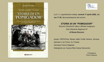 Storia di un “Pomigador”: all’IRCI la presentazione del volume di Renzo Rocconi