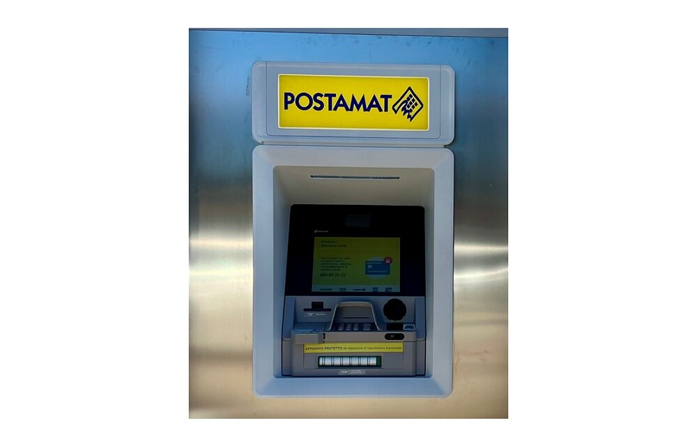 POSTE ITALIANE: 3 nuovi Atm Postamat nel Friuli Occidentale (Vajont, Vivaro, Arba)