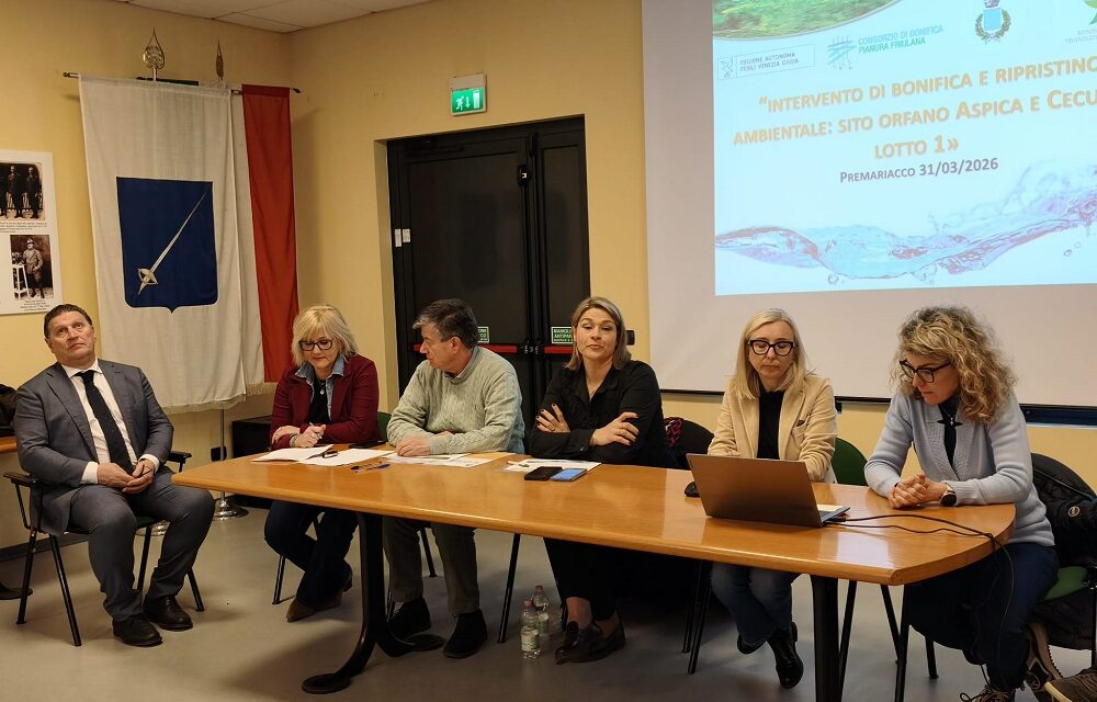 PRESENTATO a PREMARIACCO: il progetto di bonifica ex discarica Aspica