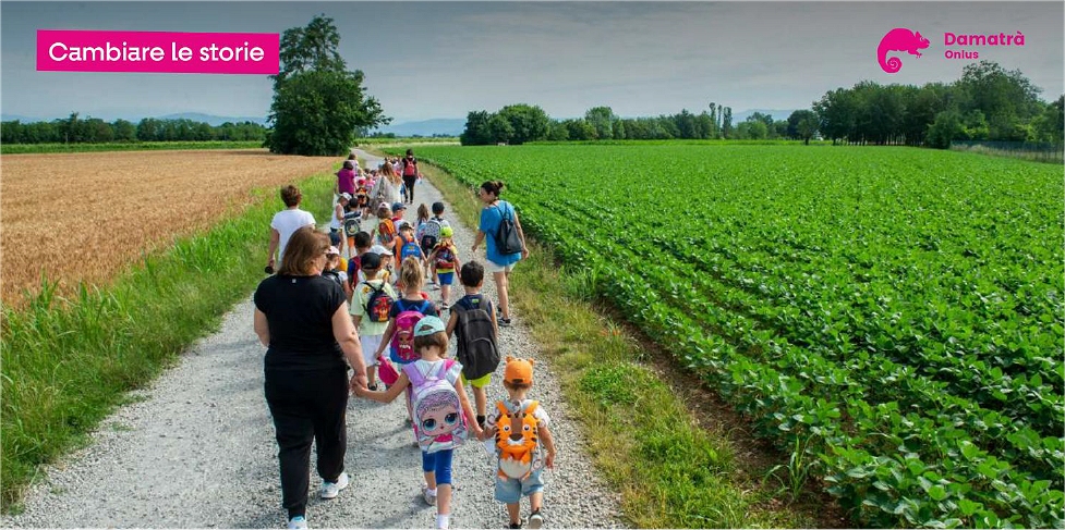 RACCONTI IN MOVIMENTO, dal 12 APRILE le storie che passeggiano, a piedi e in bicicletta con Damatrà