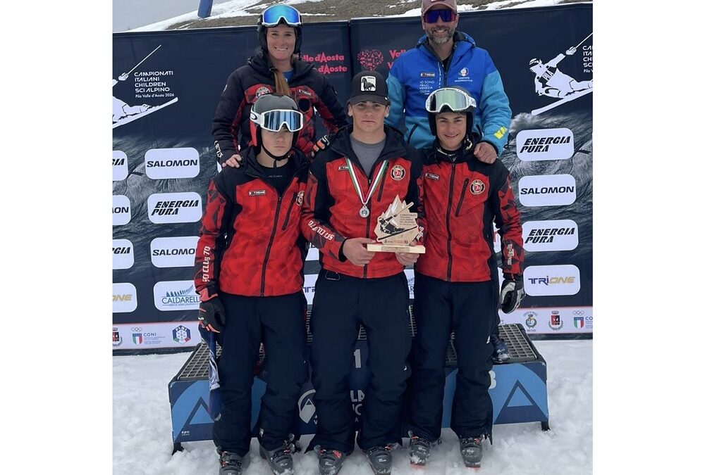 Sci alpino: ai campionati italiani CHILDREN di Pila (AO) gli atleti del “70” in evidenza