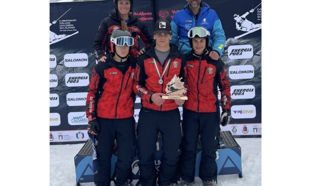 Sci alpino: ai campionati italiani CHILDREN di Pila (AO) gli atleti del “70” in evidenza