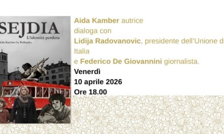 Aida Kamber presenta all’Antico Caffè San Marco il libro “Sejdia. L’identità perduta”