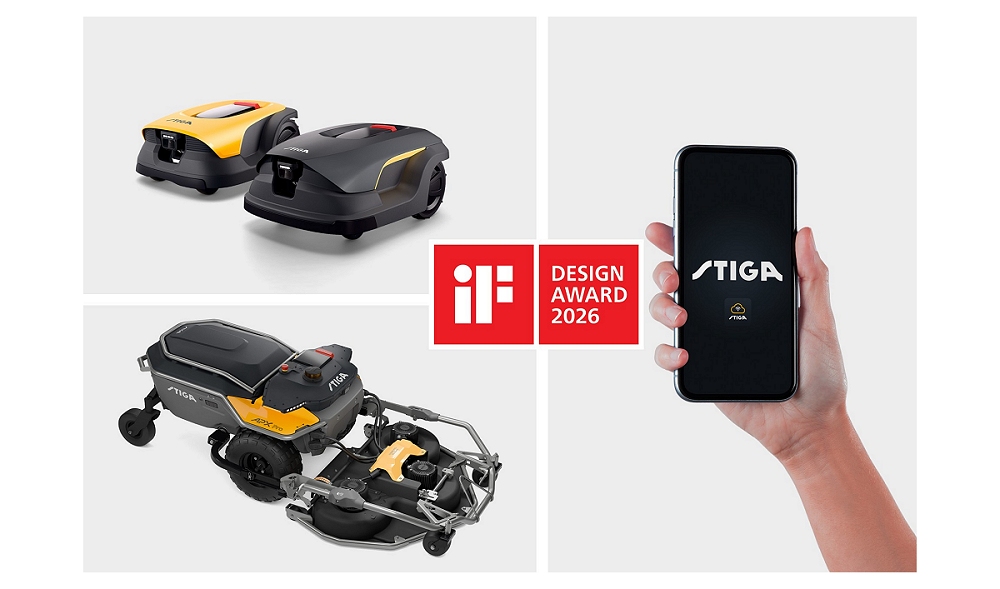 STIGA: Tripla Vittoria agli iF DESIGN AWARD 2026 per le sue Innovazioni Robotiche e l’Esperienza Digitale