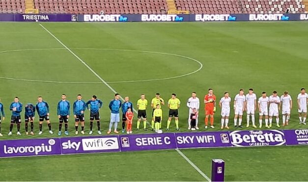 TRIESTINA- VICENZA 1-6 : avvilente fine di un tragico campionato, alabardati asfaltati dalla capolista!