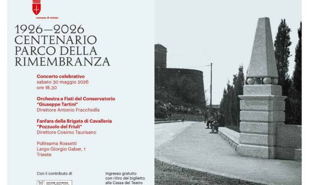 1926 – 2026 Concerto per il Centenario del Parco della Rimembranza