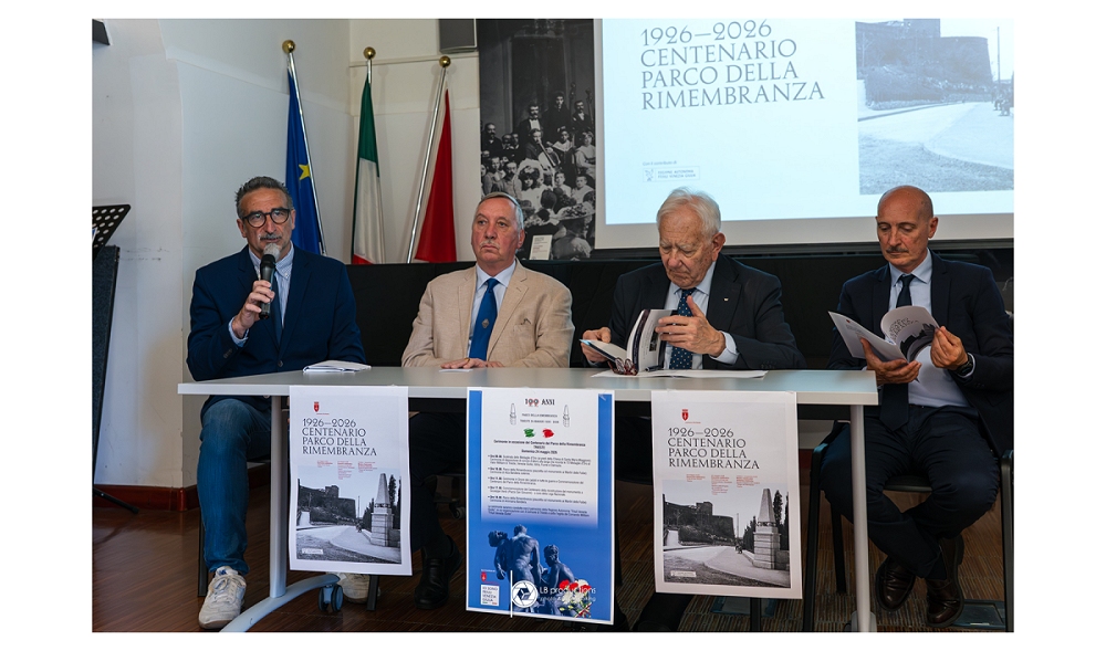 IL 24 MAGGIO AL VIA LE INIZIATIVE PER IL CENTENARIO DEL PARCO DELLA RIMEMBRANZA 1926-2026