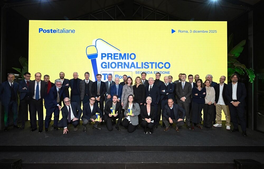 TERZA EDIZIONE DEL PREMIO TG POSTE, CANDIDATURE FINO AL 30 GIUGNO