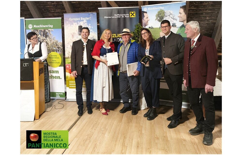 LA 55ª MOSTRA DELLA MELA DI PANTIANICCO SI PROMUOVE OLTRE CONFINE IN AUSTRIA