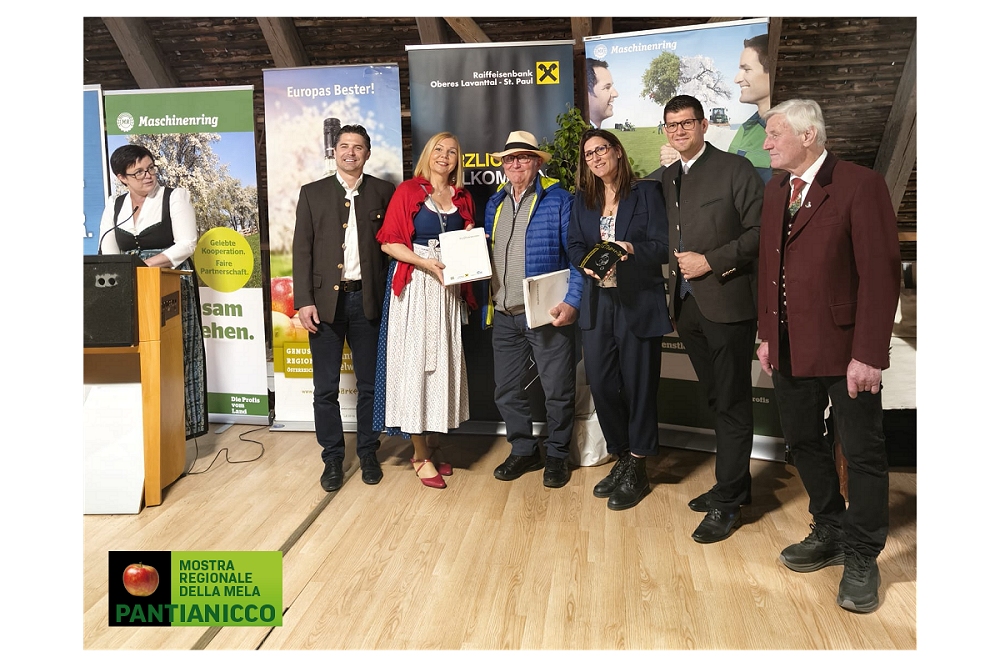 LA 55ª MOSTRA DELLA MELA DI PANTIANICCO SI PROMUOVE OLTRE CONFINE IN AUSTRIA