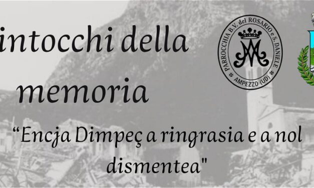 Rintocchi della memoria: il Comune di Ampezzo ricorda il terremoto del Friuli