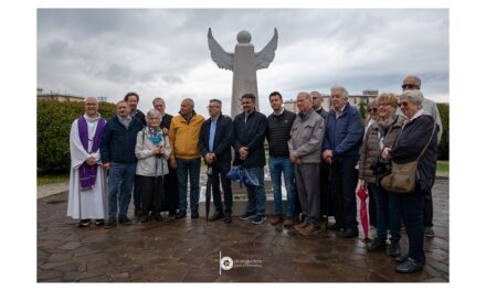 INAUGURATA LA SCULTURA “ANGELI” AL CIMITERO DI SANT’ANNA