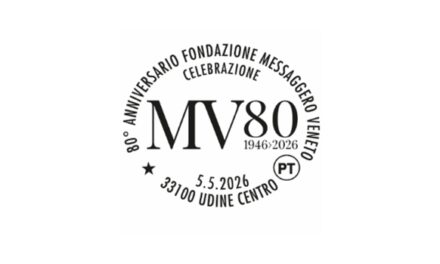 POSTE ITALIANE: A UDINE L’ANNULLO FILATELICO PER GLI 80 ANNI DEL MESSAGGERO VENETO