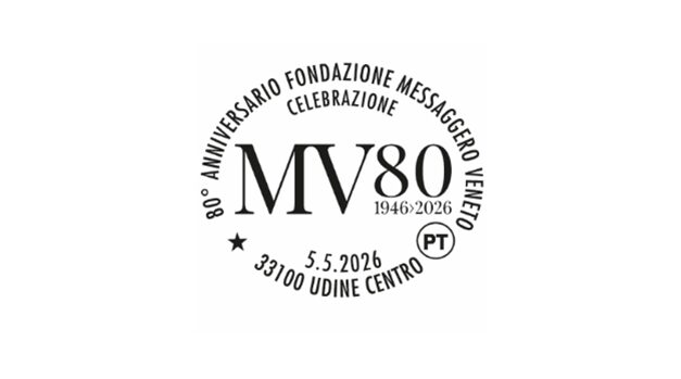 POSTE ITALIANE: A UDINE L’ANNULLO FILATELICO PER GLI 80 ANNI DEL MESSAGGERO VENETO