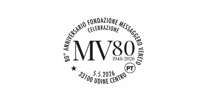 POSTE ITALIANE: A UDINE L’ANNULLO FILATELICO PER GLI 80 ANNI DEL MESSAGGERO VENETO