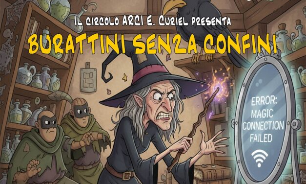 BURATTINI SENZA CONFINI 2026: il circolo ARCI E. Curiel di San Canzian d’isonzo presenta l’appuntamento annuale con lo spettacolo di burattini inserito nella programmazione di SancaBùk 2026
