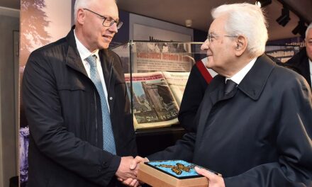 50 ANNI TERREMOTO. BORDIN CON MATTARELLA: GRAZIE PER LA SUA PRESENZA
