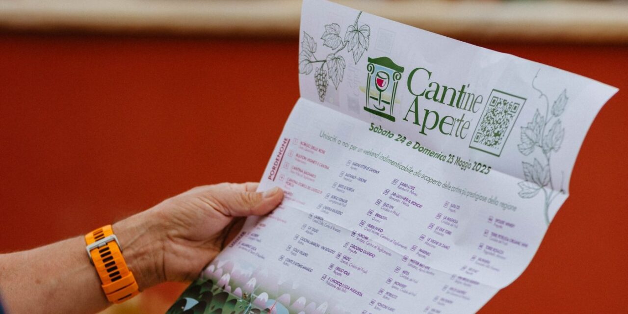 CANTINE APERTE FVG, TORNA IL WEEKEND PER IMMERGERSI TRA SAPORI, LUOGHI E TRADIZIONI