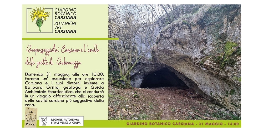 Geopasseggiata: Carsiana e l’anello delle grotte di Gabrovizza