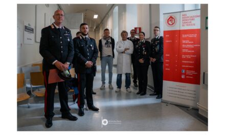 I Carabinieri di Trieste donano il sangue: 25 militari al servizio della comunità anche con un gesto di solidarietà