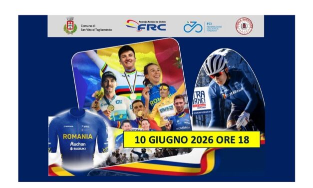 La Federazione Ciclistica Rumena sbarca a San Vito al Tagliamento