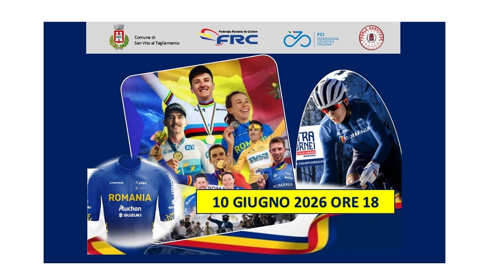 La Federazione Ciclistica Rumena sbarca a San Vito al Tagliamento
