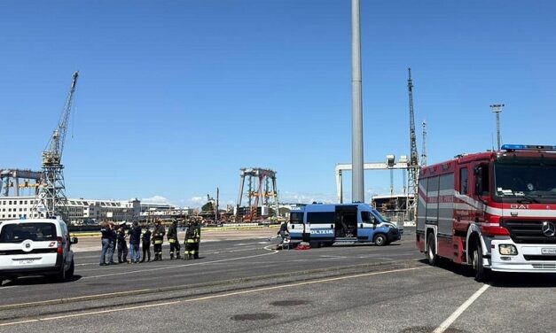 PORTO DI MONFALCONE, SIMULATO ATTACCO TERRORISTICO: SCATTA L’ESERCITAZIONE DI SICUREZZA INTERFORZE MONFALCONE