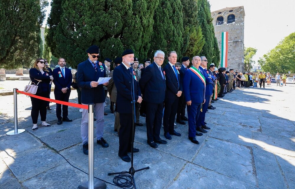 IL SINDACO ROBERTO DIPIAZZA ALLE CERIMONIE PER IL CENTENARIO DEL PARCO DELLA RIMEMBRANZA