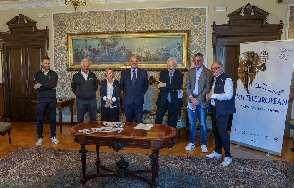 PRESENTATA IN SALOTTO AZZURRO LA DECIMA EDIZIONE DELLA MITTELEUROPEAN RACE