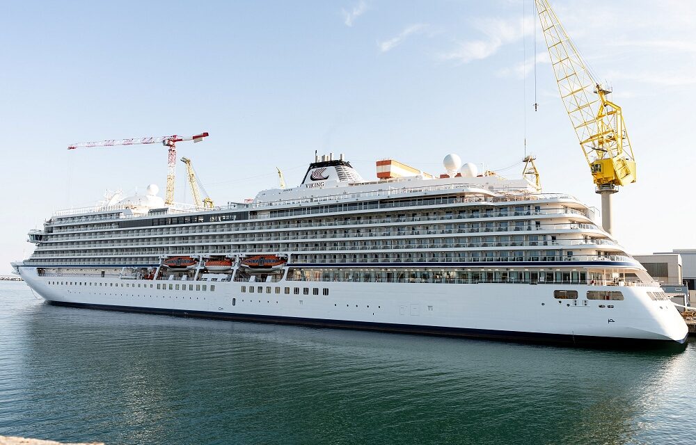 FINCANTIERI: CONSEGNATA AD ANCONA “VIKING MIRA”