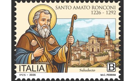POSTE ITALIANE: emesso oggi francobollo Santo Amato Ronconi