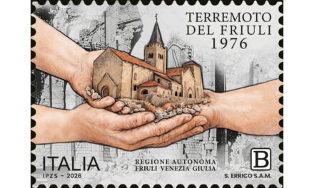 POSTE ITALIANE: EMESSO IL FRANCOBOLLO DEDICATO AL TERREMOTO DEL FRIULI, NEL 50° ANNIVERSARIO