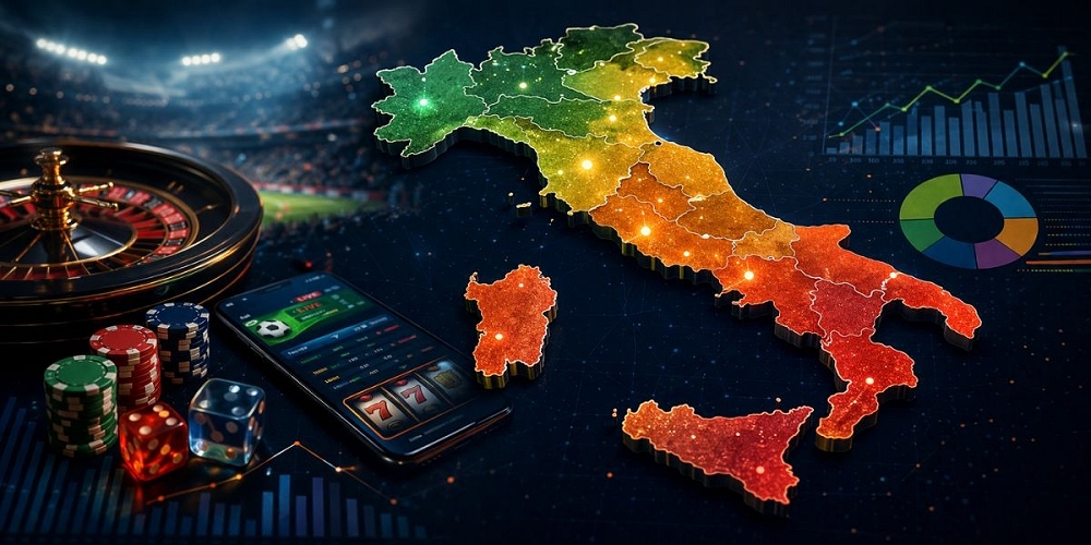 Il Friuli Venezia Giulia è la sedicesima regione italiana per il gioco: 368 milioni spesi nel 2025 e settimo posto nazionale per le ricerche sulle slot