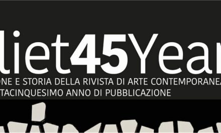 La rivista JULIET racconta i suoi primi 45 anni a Termoli