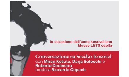 MARTEDÌ 26 MAGGIO ALLE 17.30 AL MUSEO LETS OMAGGIO AL POETA KOSOVEL