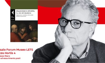 L’ETÀ DEL DESIDERIO: GIOVEDÌ 14 MAGGIO ALLE 17.30 FRANCESCO STOPPA OSPITE AL MUSEO LETS