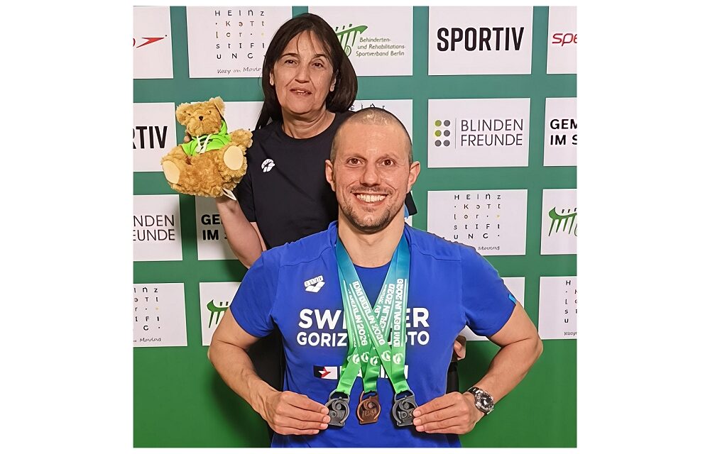 Impresa storica dell’atleta LUCA DA PRATO agli internazionali IDM BERLIN: NUOVO RECORD MONDIALE, 2 NUOVI RECORD EUROPEI, UN NUOVO RECORD NAZIONALE E 3 MEDAGLIE INTERNAZIONALI
