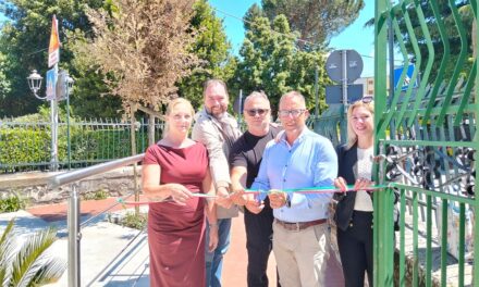 INAUGURATA LA RAMPA PER DISABILI AL BAR VERDI DI MUGGIA