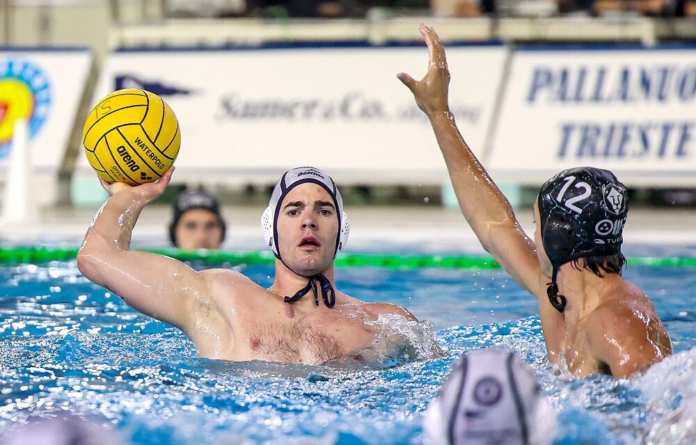 PALLANUOTO SERIE A1 MASCHILE – DODICESIMA GIORNATA DI RITORNO: NELL’ANTICIPO TRIESTE CEDE ALLA CORAZZATA BRESCIA