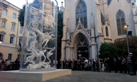 IN LARGO PANFILI LA CERIMONIA DI SCOPRIMENTO DEL MONUMENTO PER LE VITTIME DELLE FOIBE E DELL’ESODO