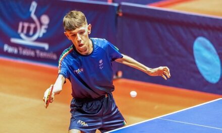 Matteo Parenzan vola a Taipei per l’ITTF World Para Elite dopo le due medaglie conquistate a Lasko