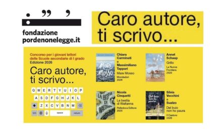 PORDENONELEGGE; ecco i primi 6 nomi della 27ª edizione, protagonisti di “CAROAUTORE” 2026