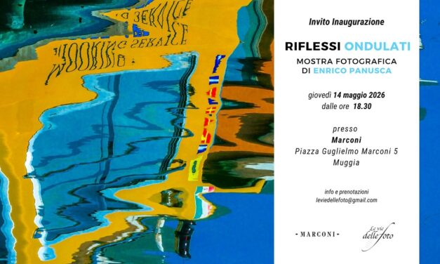 A Muggia “Riflessi Ondulati”: la fotografia di Enrico Panusca al Marconi
