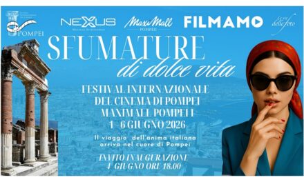 Sfumature di Dolce Vita da Trieste arriva a Pompei dopo aver fatto il giro dei balcani: arte, fotografia e cinema protagonisti al Festival Internazionale del Cinema