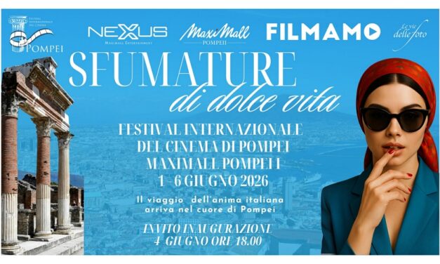 Sfumature di Dolce Vita da Trieste arriva a Pompei dopo aver fatto il giro dei balcani: arte, fotografia e cinema protagonisti al Festival Internazionale del Cinema
