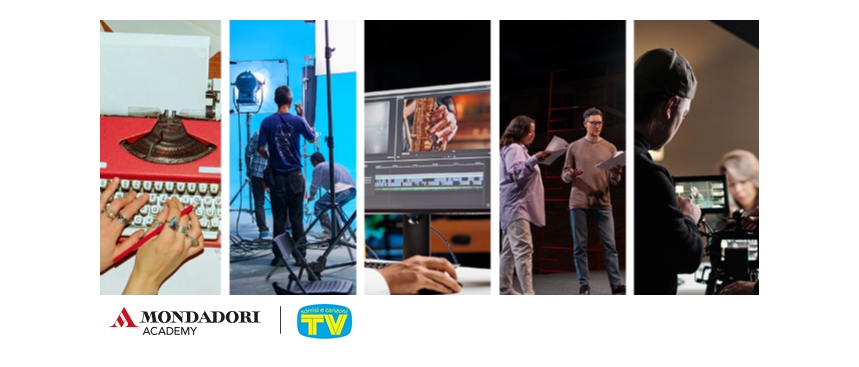 TV SORRISI E CANZONI E MONDADORI ACADEMY LANCIANO IL PERCORSO FORMATIVO DEDICATO AL MONDO DEL CINEMA