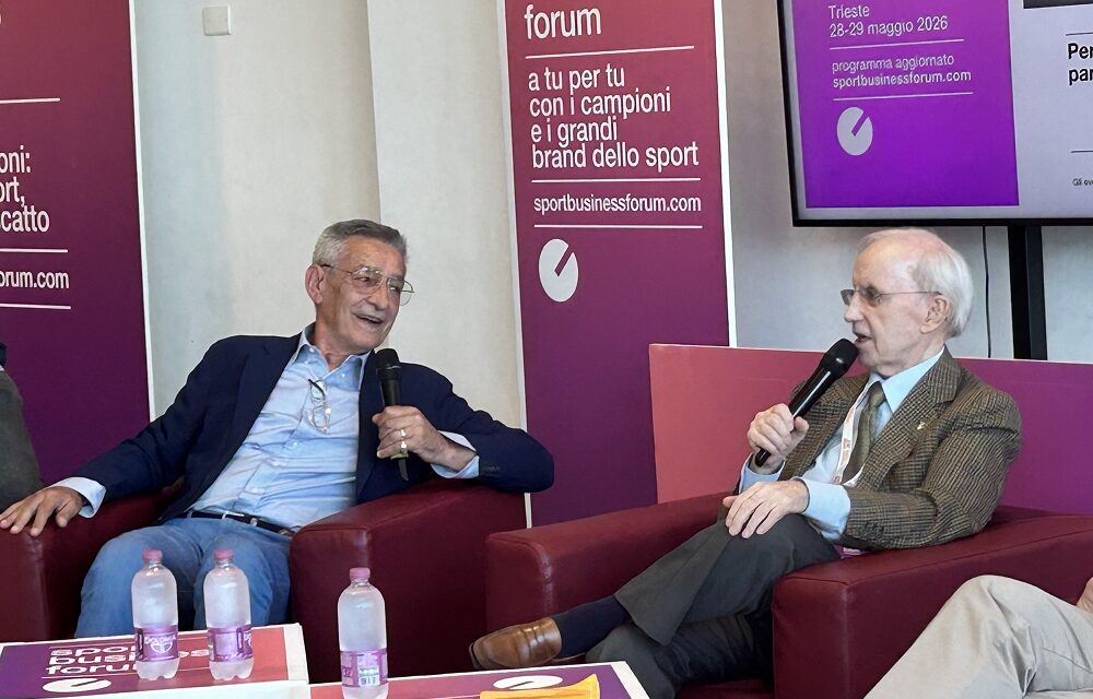 SPORT BUSINESS FORUM 2026: A TRIESTE L’INCONTRO TRA DAN PETERSON E BOGDAN “BOSCIA” TANJEVIĆ
